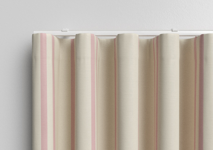 Adelaide, Winnies Stripe Rosies Pink - Made to Measure Curtains - Image 13